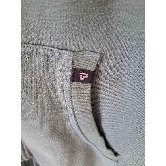 Pact Organic Green Full-Zip Hoodie Drawstring Pockets Mens L Organic Cotton - Picture 3 of 11